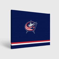 Холст прямоугольный Columbus Blue Jackets