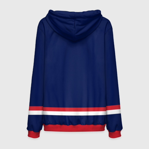 Мужская толстовка 3D Columbus Blue Jackets, цвет красный - фото 2