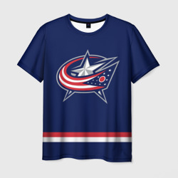 Мужская футболка 3D Columbus Blue Jackets