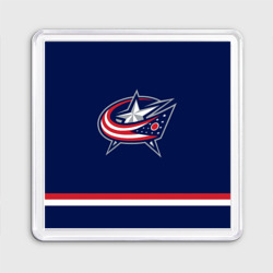 Магнит 55*55 Columbus Blue Jackets