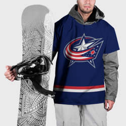 Накидка на куртку 3D Columbus Blue Jackets