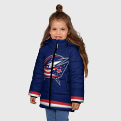 Зимняя куртка для девочек 3D Columbus Blue Jackets - фото 2