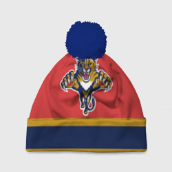 Шапка 3D c помпоном Florida Panthers