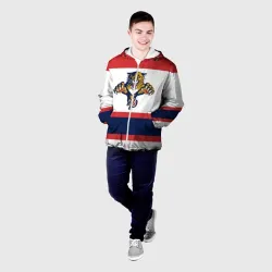 Мужская куртка 3D Florida Panthers white - фото 2