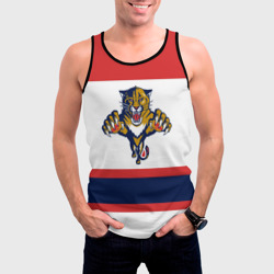 Мужская майка 3D Florida Panthers white - фото 2