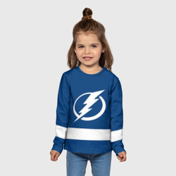 Детский лонгслив 3D Tampa Bay Lightning - фото 2