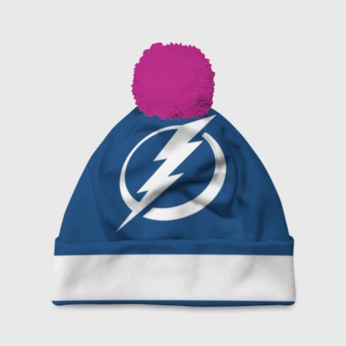 Шапка 3D c помпоном Tampa Bay Lightning