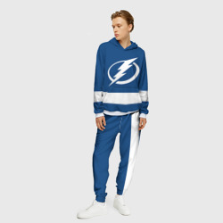 Мужской костюм с толстовкой 3D Tampa Bay Lightning - фото 2