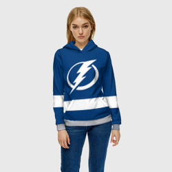 Женская толстовка 3D Tampa Bay Lightning - фото 2