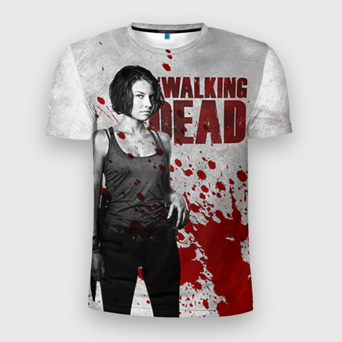 Мужская футболка 3D Slim Walking Dead, цвет 3D печать