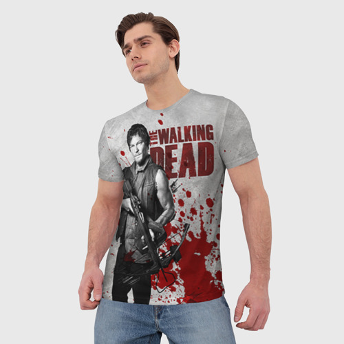 Мужская футболка 3D Walking Dead, цвет 3D печать - фото 3