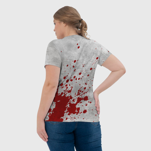 Женская футболка 3D Walking Dead, цвет 3D печать - фото 7