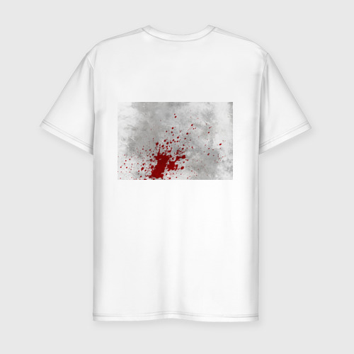 Мужская футболка хлопок Slim Walking Dead, цвет белый - фото 2