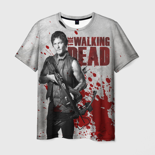 Мужская футболка 3D Walking Dead Фото 01 Мужская футболка 3D Walking Dead Фото 01