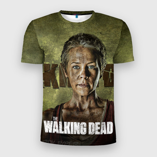 Мужская футболка 3D Slim Walking Dead, цвет 3D печать