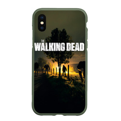 Чехол для iPhone XS Max матовый Walking Dead