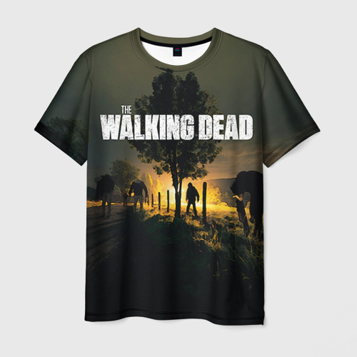 Мужская футболка 3D Walking Dead, цвет 3D печать