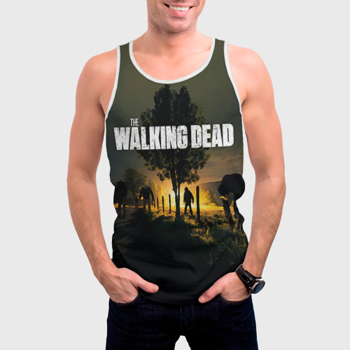 Мужская майка 3D Walking Dead, цвет 3D печать - фото 3