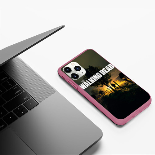 Чехол для iPhone 11 Pro матовый с принтом Walking Dead, фото #5