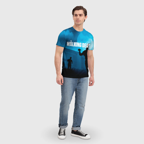 Мужская футболка 3D Walking Dead, цвет 3D печать - фото 5