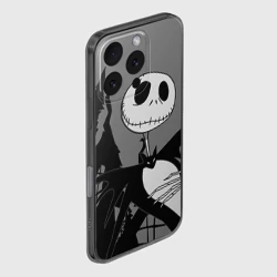 Чехол для iPhone 16 Pro силиконовый с защитой камеры Джек повелитель тыкв - фото 2