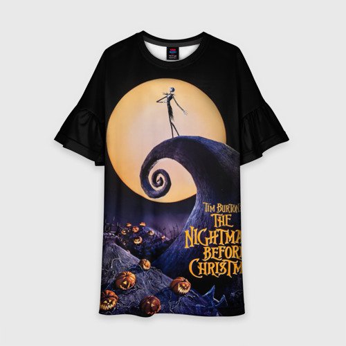 Детское платье 3D Nightmare before christmas