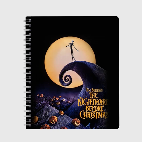 Тетрадь Nightmare before christmas