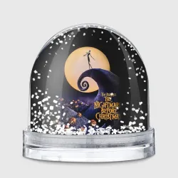Игрушка Снежный шар Nightmare before christmas