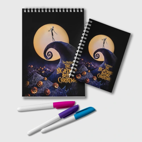 Блокнот Nightmare before christmas
