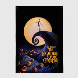 Nightmare before christmas – Постер с принтом купить