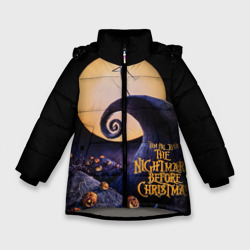 Зимняя куртка для девочек 3D Nightmare before christmas