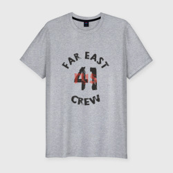 41rus – Мужская футболка хлопок Slim с принтом купить