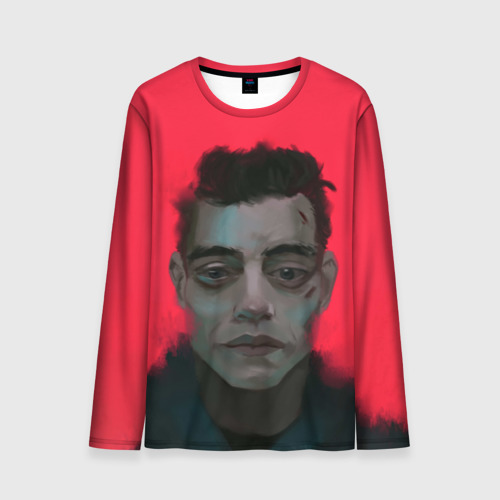 Мужской лонгслив 3D Mr Robot