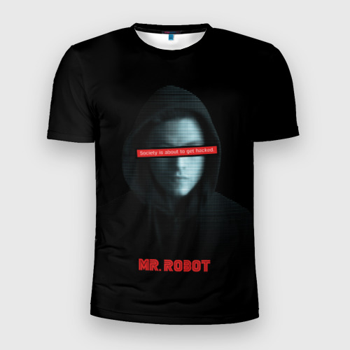 Мужская футболка 3D Slim Mr Robot, цвет 3D печать