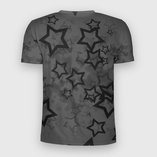 Мужская футболка 3D Slim Звезды, цвет 3D печать - фото 2