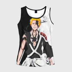 Женская майка 3D Ичиго Куросаки. Bleach