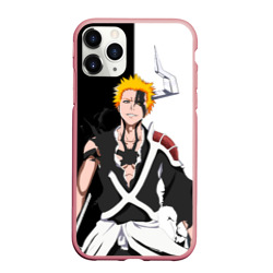 Чехол для iPhone 11 Pro Max матовый Ичиго Куросаки. Bleach