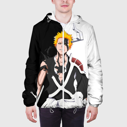 Мужская куртка 3D Ичиго Куросаки. Bleach, цвет 3D печать - фото 4