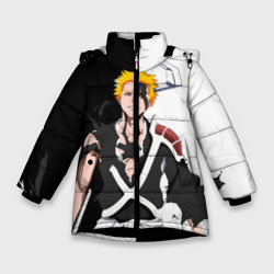 Зимняя куртка для девочек 3D Ичиго Куросаки. Bleach