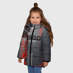 Зимняя куртка для девочек 3D Cs:go - Valence Валентность - фото 2