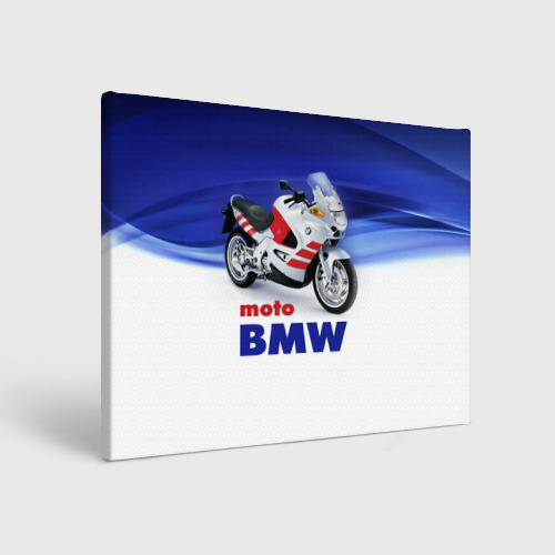 Холст прямоугольный Moto BMW