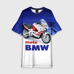 Детское платье 3D Moto BMW