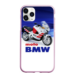 Чехол для iPhone 11 Pro Max матовый Moto BMW