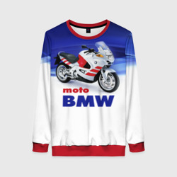 Женский свитшот 3D Moto BMW