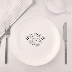 Набор: тарелка + кружка Мозг - фото 2