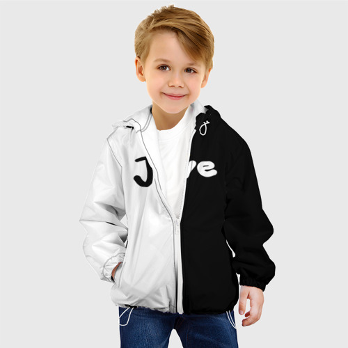 Детская куртка 3D Juventus, цвет белый - фото 3