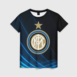 Женская футболка 3D Inter Milan