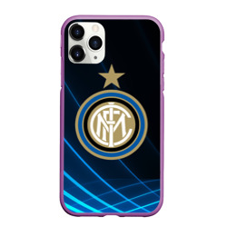 Чехол для iPhone 11 Pro Max матовый Inter Milan