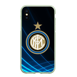 Чехол для iPhone XS Max матовый Inter Milan