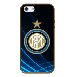 Чехол для iPhone 5/5S матовый Inter Milan